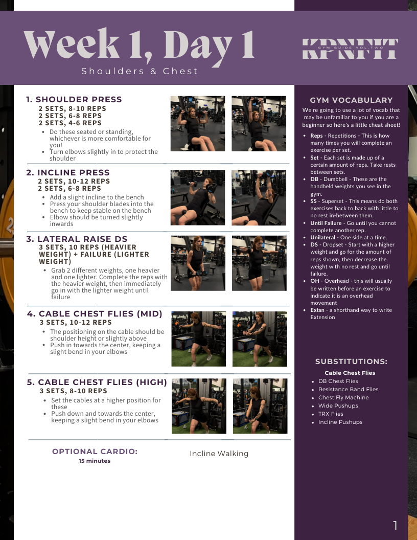 GUIDE TO THE GYM: VOL. 2 REWORKED